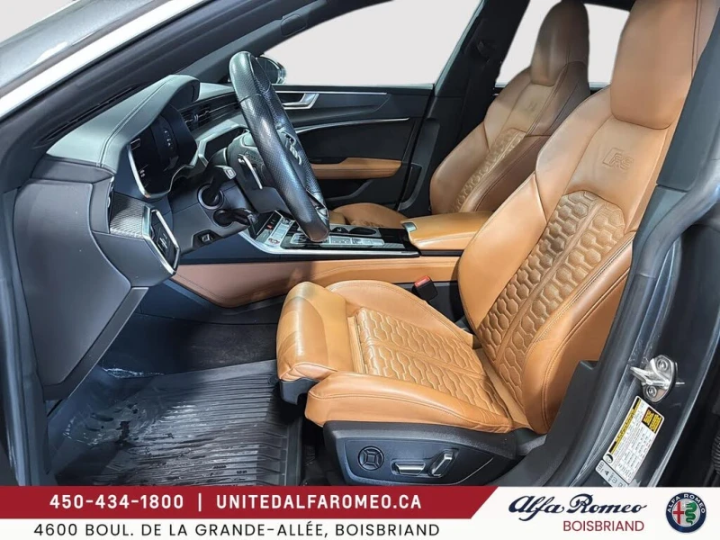 Audi Rs7 Daytona Gray Pearl* АвтоКредит* (ЦЕНА ДО БГ), снимка 12 - Автомобили и джипове - 53576388