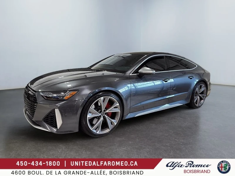 Audi Rs7 Daytona Gray Pearl* АвтоКредит* (ЦЕНА ДО БГ), снимка 2 - Автомобили и джипове - 53576388