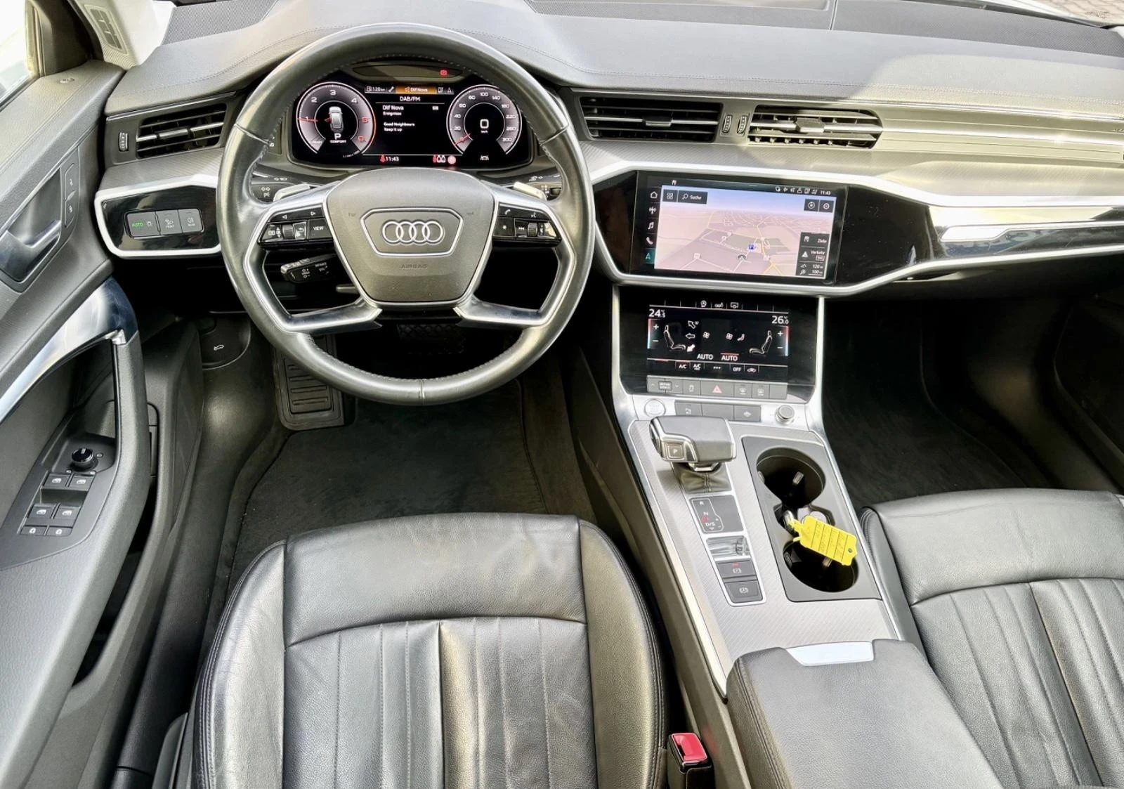 Audi A6 50 TDI / MATRIX / DISTRONIC / 360* КАМЕРИ / КОЖА, снимка 8 - Автомобили и джипове - 53953903
