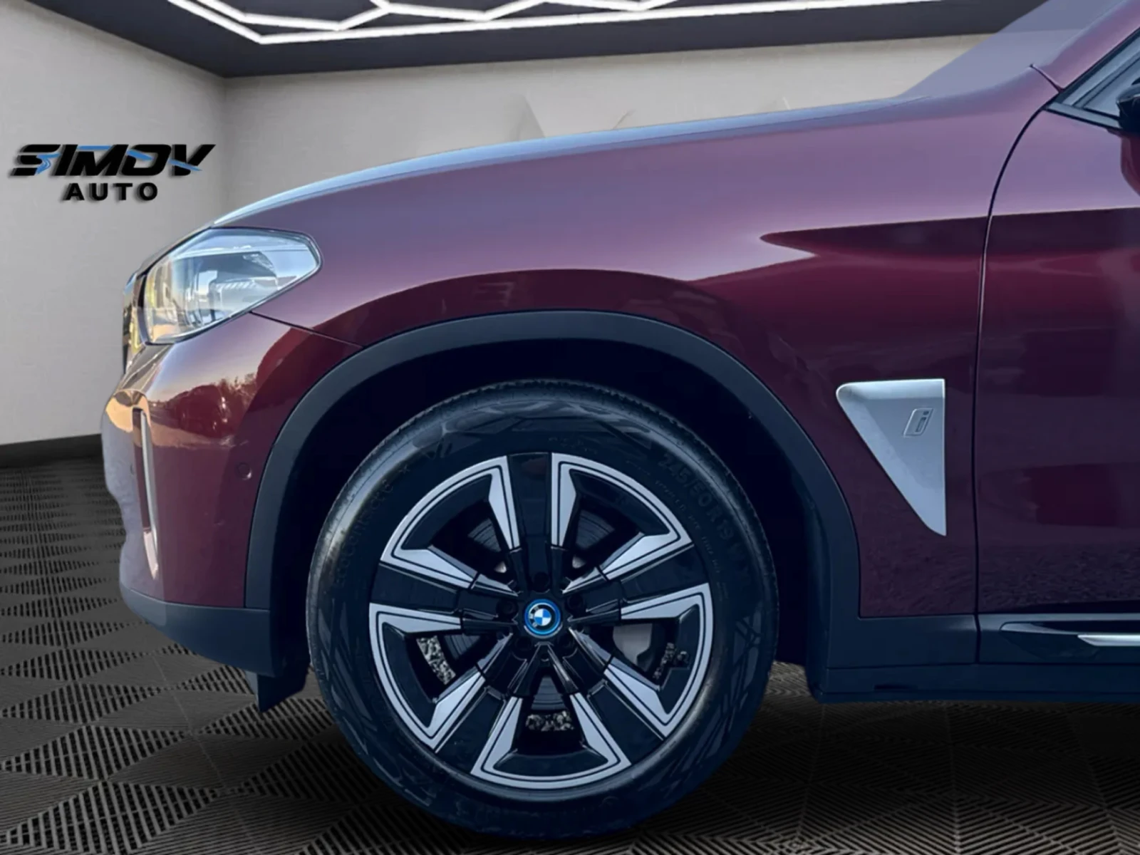BMW iX3 80KWH 286КС. ДИСТРОНИК ПАНОРАМА КОЖА ПОДГРЕВ FULL , снимка 17 - Автомобили и джипове - 56120274