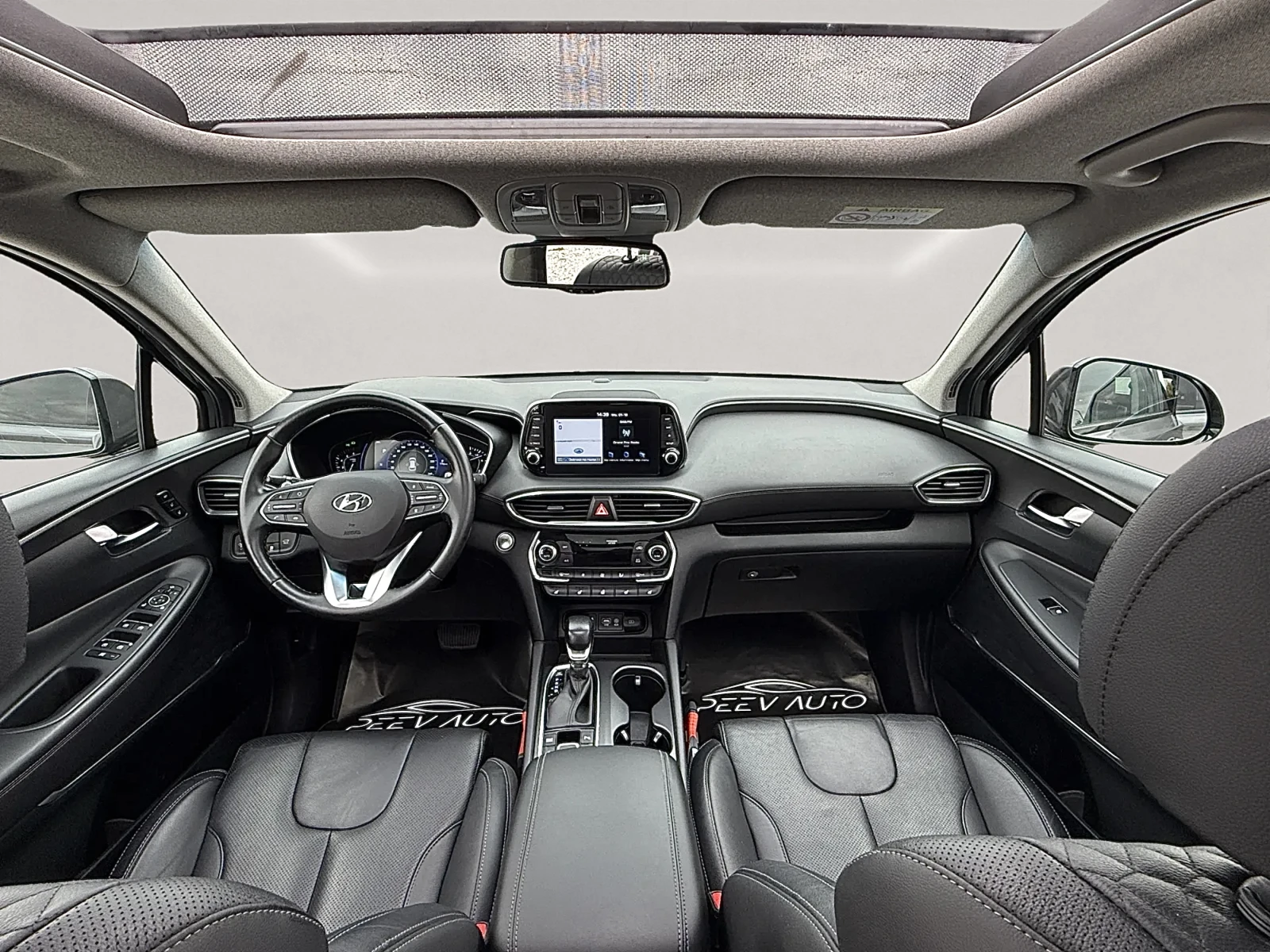 Hyundai Santa fe 7 MESTA#PANORAMA#DISTRONIC#PODGREV#OBDUH#KEYLESS# | Mobile.bg   14