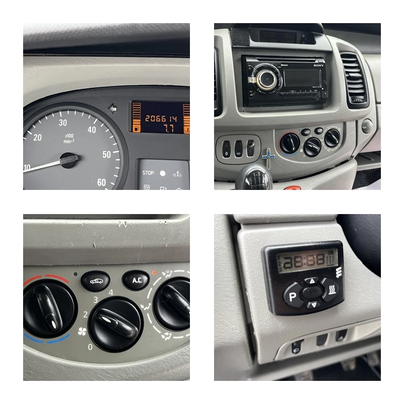 Opel Vivaro FACE 1.9СDТI  EURO 4 6 СКОРОСТИ 9 МЕСТА КЛИМАТИК , снимка 12 - Бусове и автобуси - 55848948
