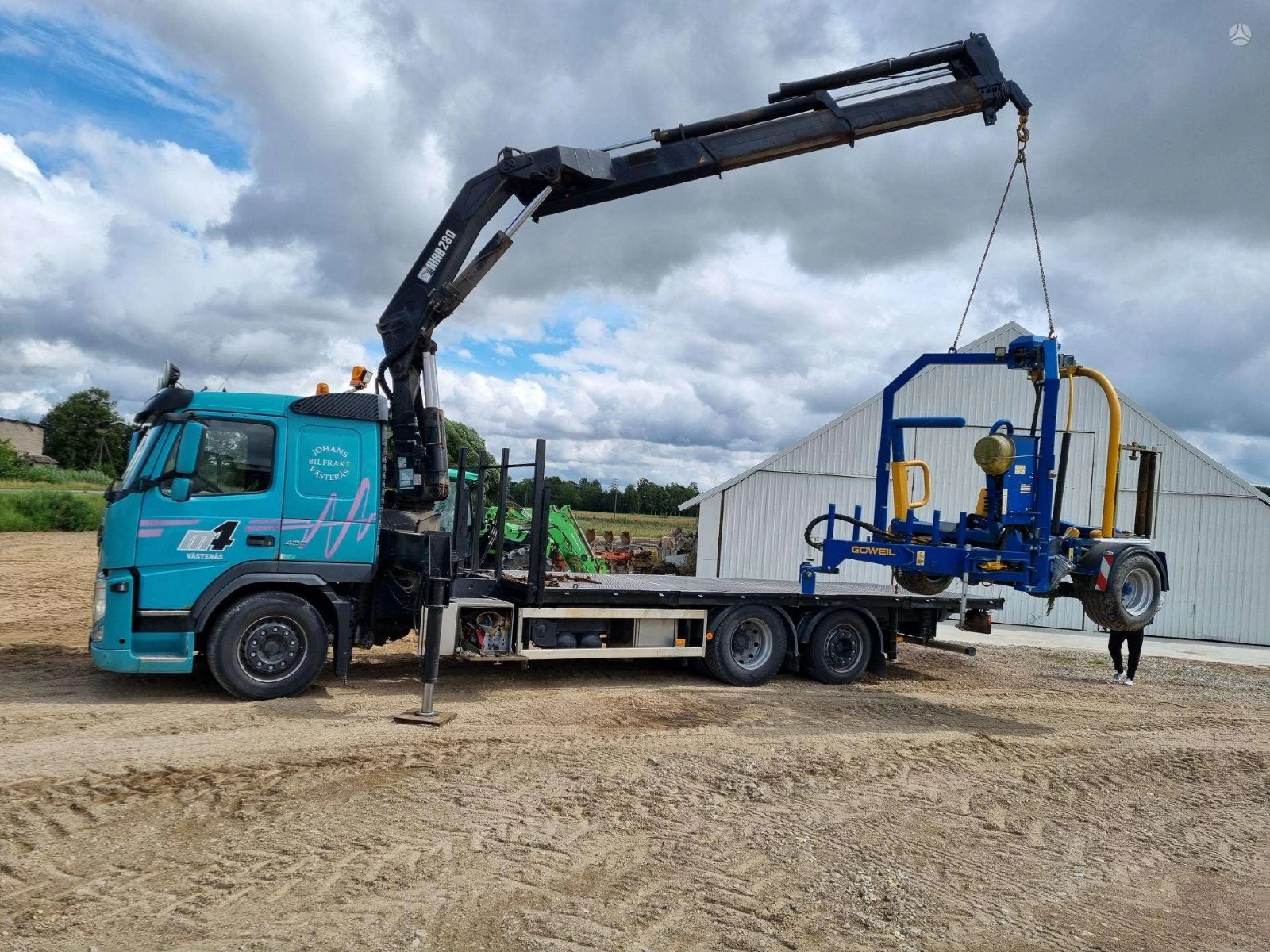 Volvo Fm 420 6x2 + HIAB 280-5 | Mobile.bg � ����������� 1