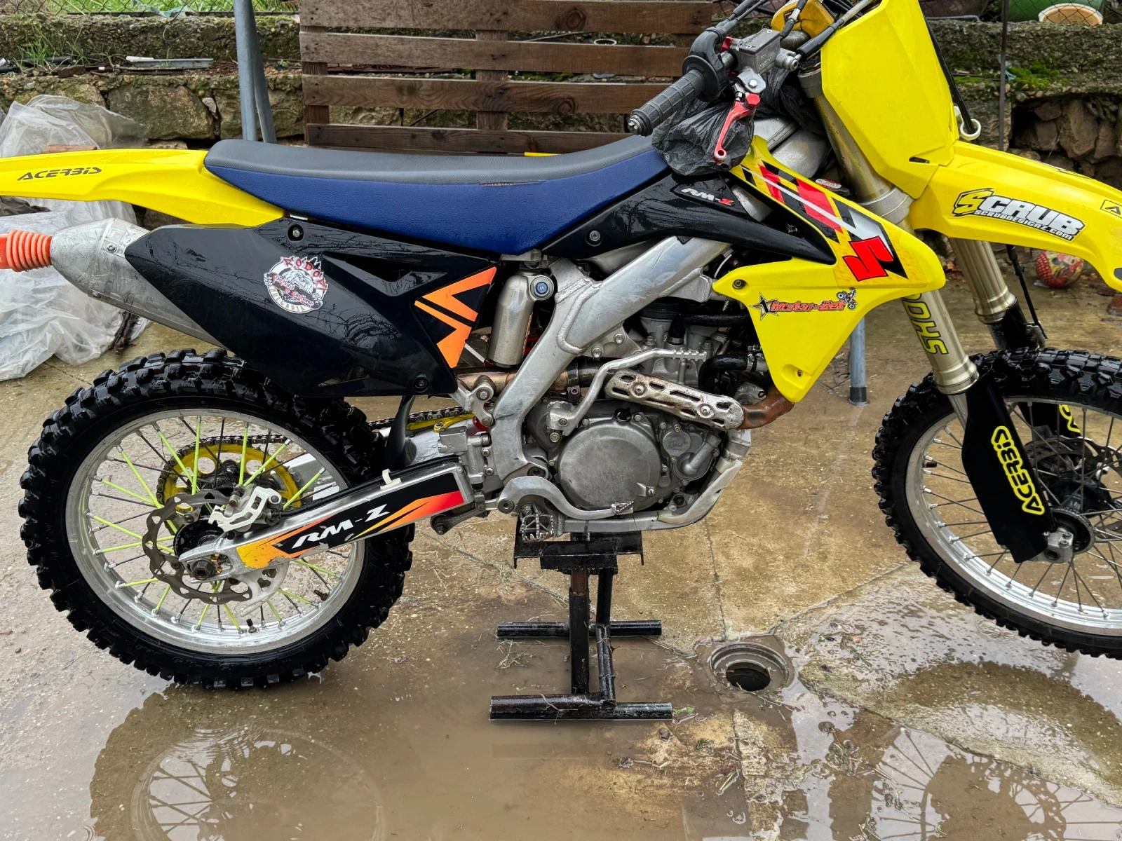 Suzuki Rmz, снимка 8 - Мотоциклети и мототехника - 54684140