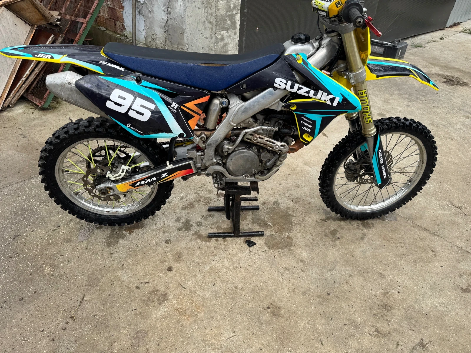 Suzuki Rmz, снимка 3 - Мотоциклети и мототехника - 54684140