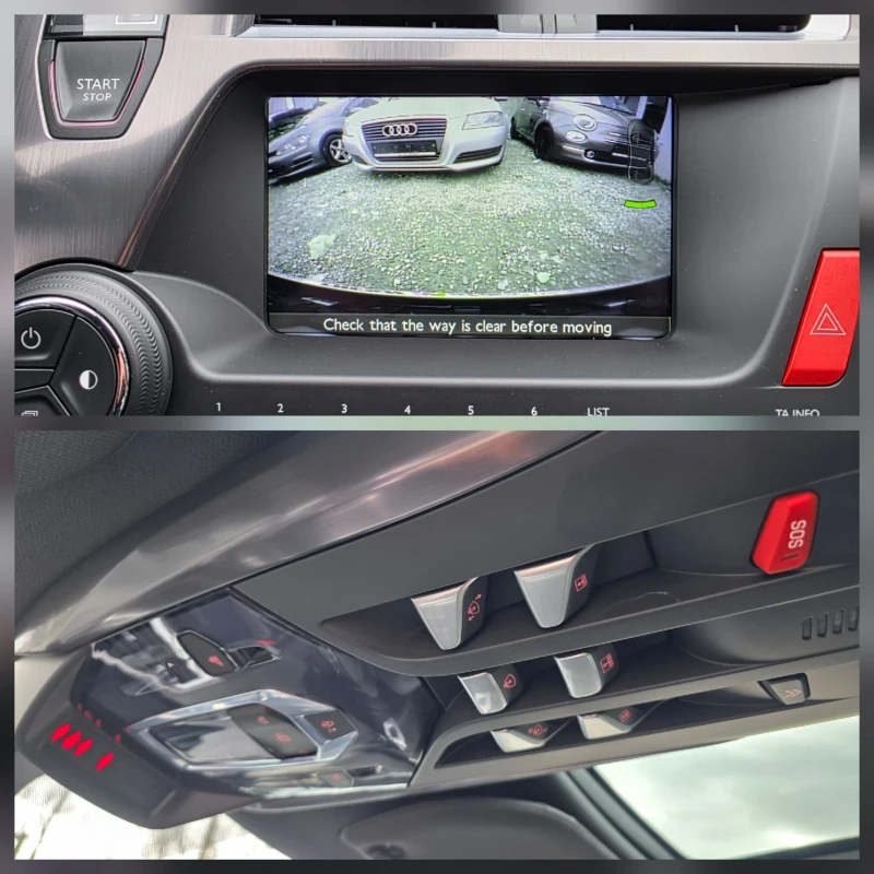 Citroen DS5 2.0 HDI 163 К.С. АВТОМАТ / КАМЕРА / ПАНОРАМА/ КЕЙЛ, снимка 13 - Автомобили и джипове - 53059752