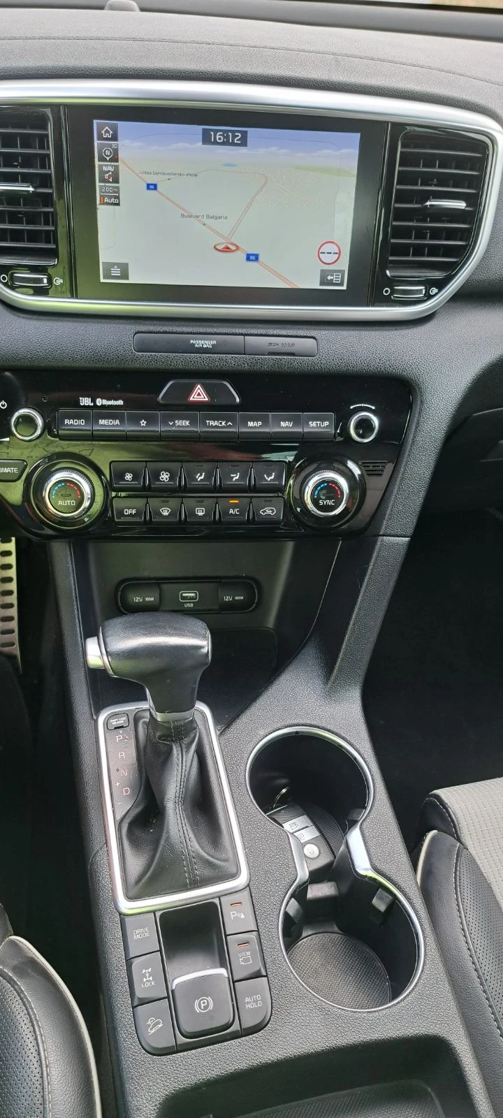 Kia Sportage 1.6D 4x4 GTLine кожа нави, панорама, подгрев, , снимка 13 - Автомобили и джипове - 55014594