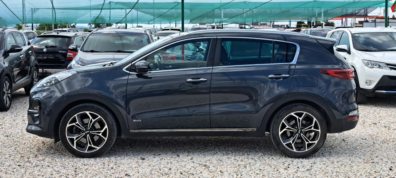 Kia Sportage 1.6D 4x4 GTLine кожа нави, панорама, подгрев, , снимка 4 - Автомобили и джипове - 55014594