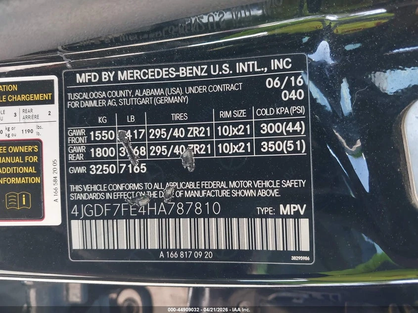 Mercedes-Benz GLS 63 AMG 5.5l Amg Gls 63 4Matic, снимка 9 - Автомобили и джипове - 55139353