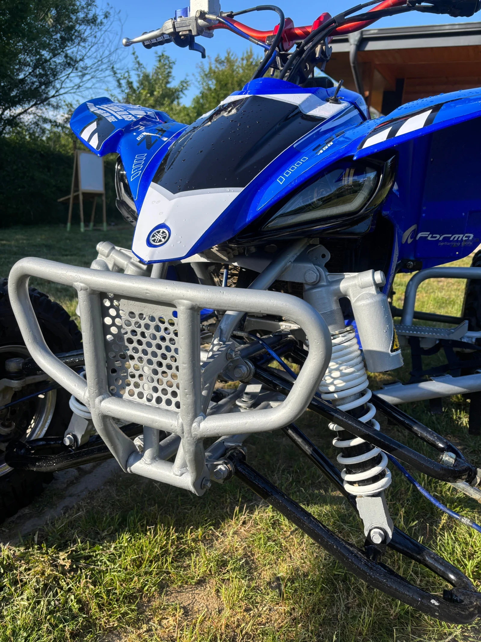 Yamaha Yfz 450cc РЕГИСТРАЦИЯ В КТИ + чисто нови гуми, снимка 10 - Мотоциклети и мототехника - 54739445