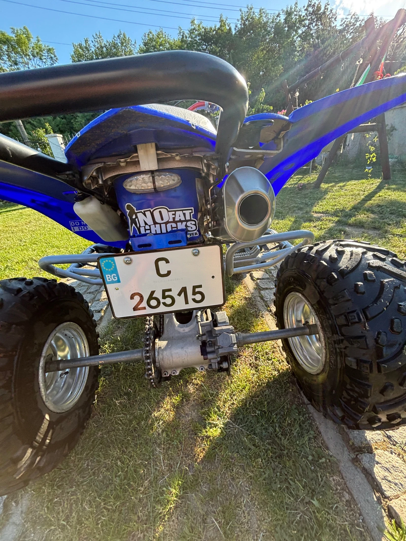 Yamaha Yfz 450cc РЕГИСТРАЦИЯ В КТИ + чисто нови гуми, снимка 13 - Мотоциклети и мототехника - 54739445