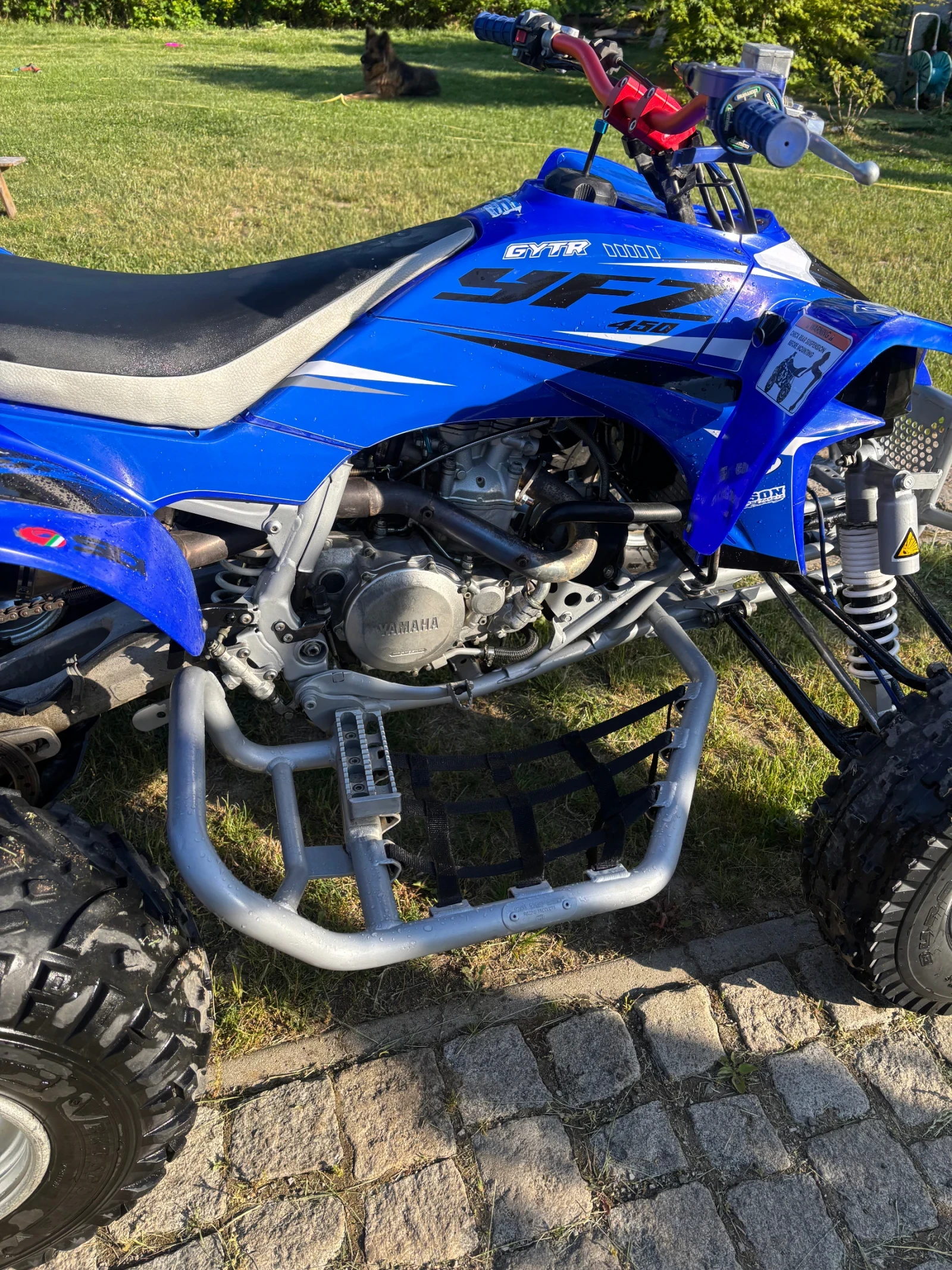 Yamaha Yfz 450cc РЕГИСТРАЦИЯ В КТИ + чисто нови гуми, снимка 15 - Мотоциклети и мототехника - 54739445