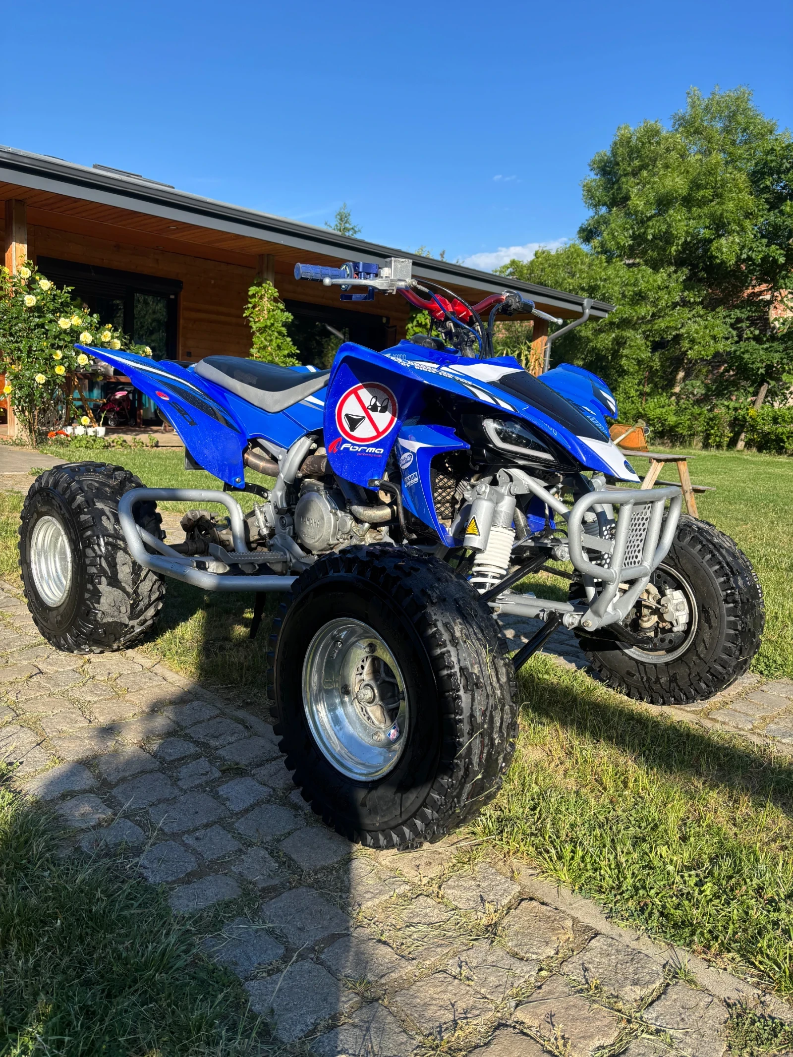 Yamaha Yfz 450cc РЕГИСТРАЦИЯ В КТИ + чисто нови гуми, снимка 8 - Мотоциклети и мототехника - 54739445