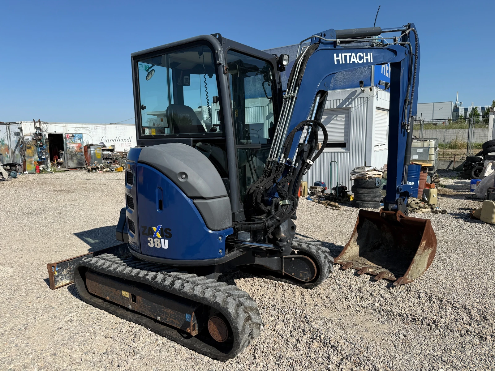 Багер Hitachi ZX 38U-5A, снимка 17 - Индустриална техника - 55239064