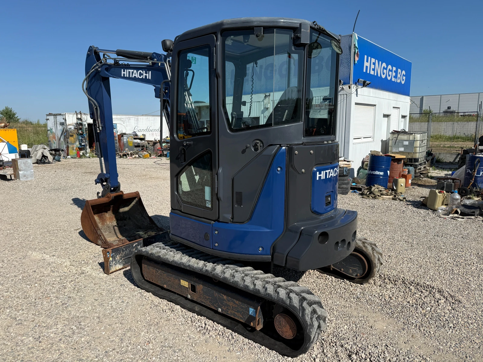 Багер Hitachi ZX 38U-5A, снимка 6 - Индустриална техника - 55239064
