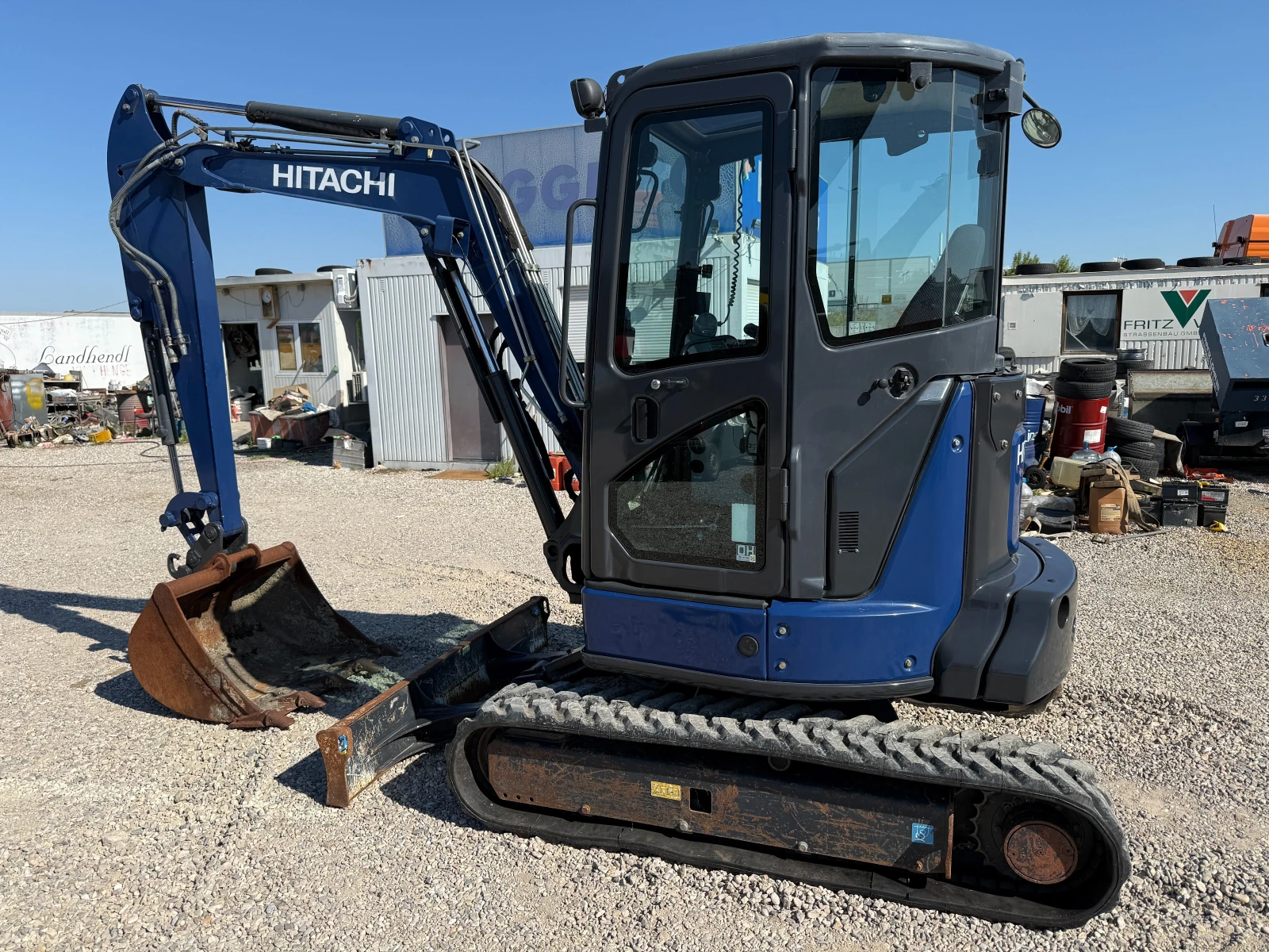 Багер Hitachi ZX 38U-5A, снимка 5 - Индустриална техника - 55239064