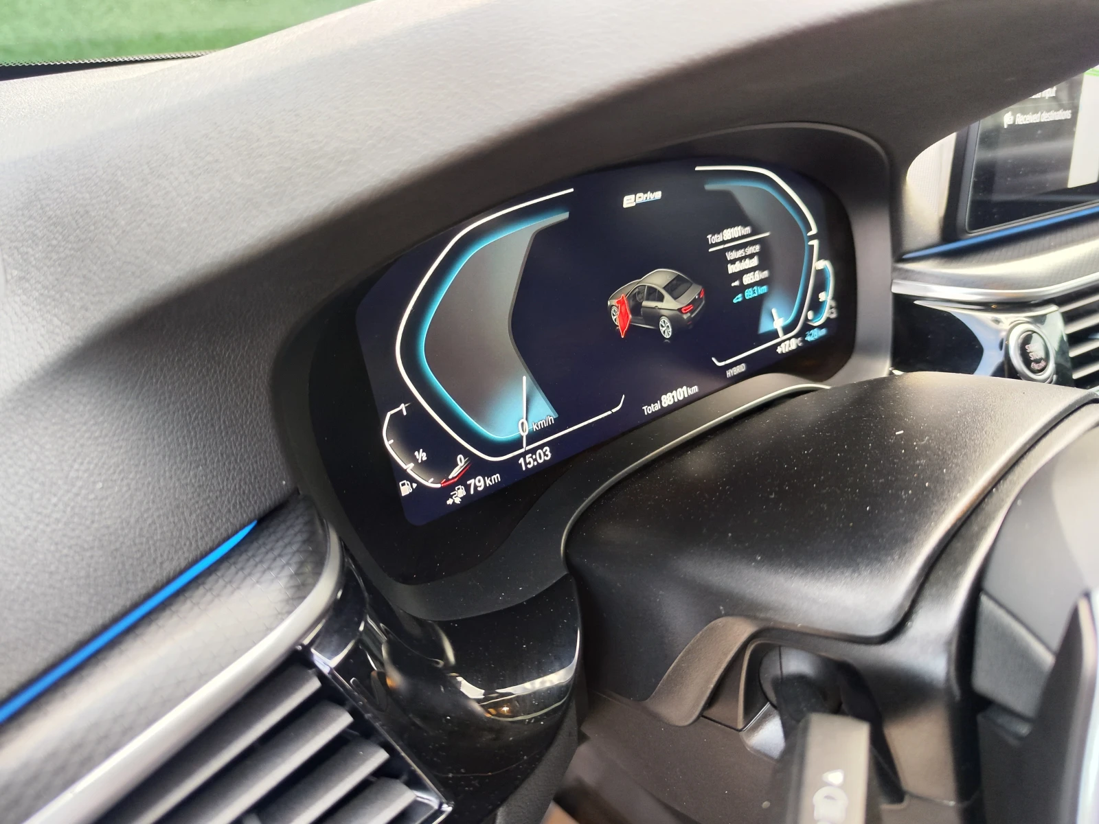 BMW 530E MPAK* HEADUP* PODGREV* 360CAM* HARMANN* LINEASIST* | Mobile.bg   11