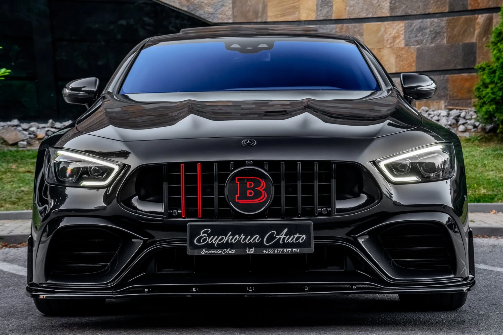 Mercedes-Benz AMG GT 6.3PACK* BI-TURBO* 4MATIC* 450HP* BRABUS* 3xTV, снимка 8 - Автомобили и джипове - 53773519