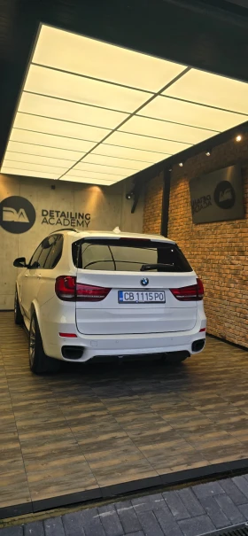 BMW X5 BMW X5 4.0д M-paket-keylessGo-вакуум-360* Head up, снимка 16