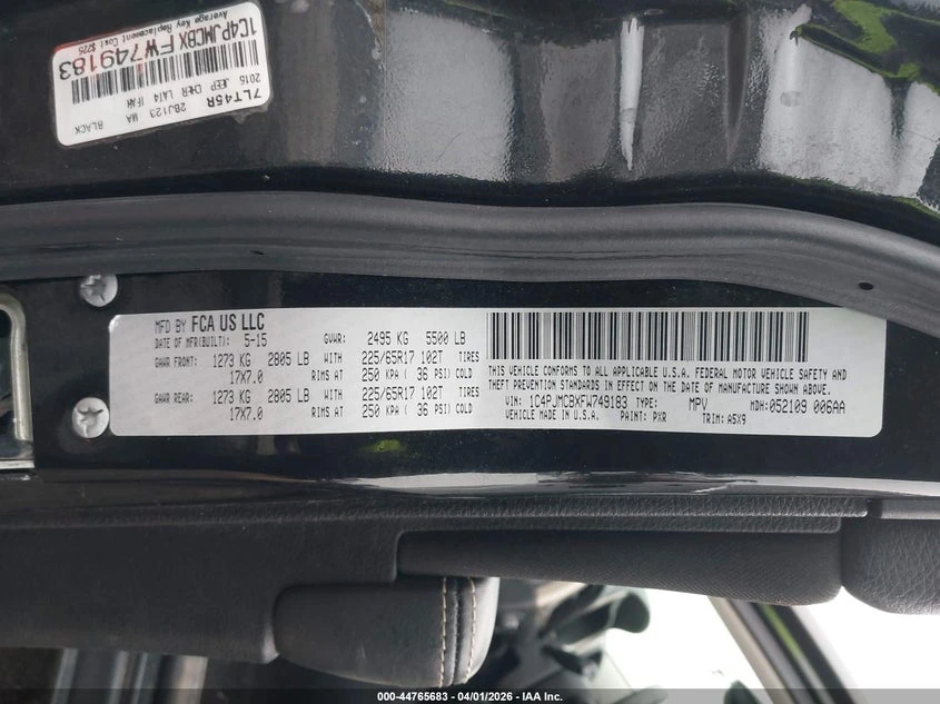 Jeep Cherokee 2.4l Latitude, снимка 9 - Автомобили и джипове - 54278434