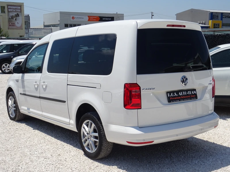 VW Caddy Maxi 2.0 TDI 102kc DSG 5вр. Trendline 7 места, снимка 3 - Автомобили и джипове - 50953318
