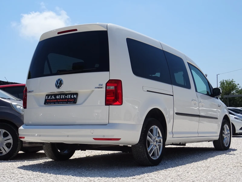 VW Caddy Maxi 2.0 TDI 102kc DSG 5вр. Trendline 7 места, снимка 5 - Автомобили и джипове - 50953318