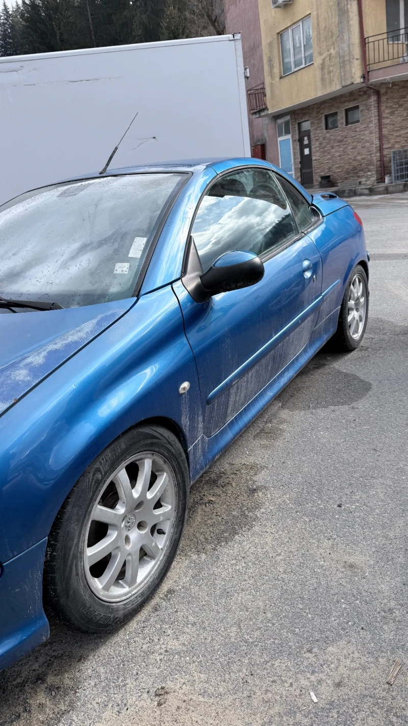 Peugeot 206 CC Cabrio 1.8, снимка 4 - Автомобили и джипове - 53402376