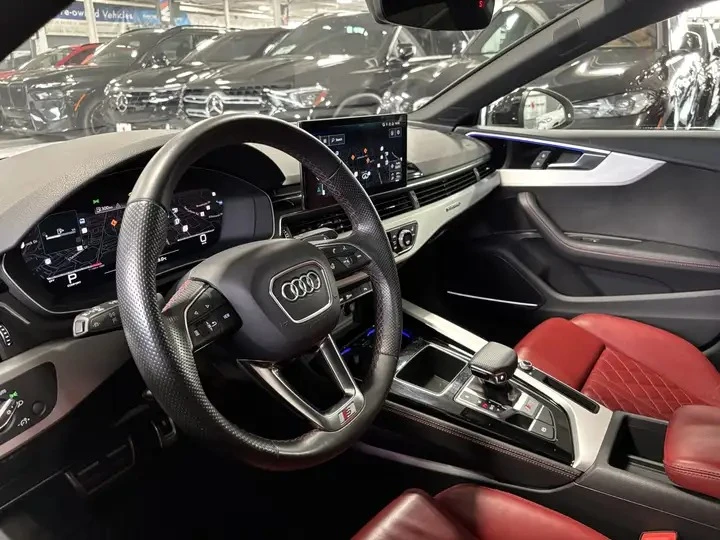 Audi S5 Technik | Bang&Olufsen | Масаж | Червена Кожа | , снимка 5 - Автомобили и джипове - 53852188