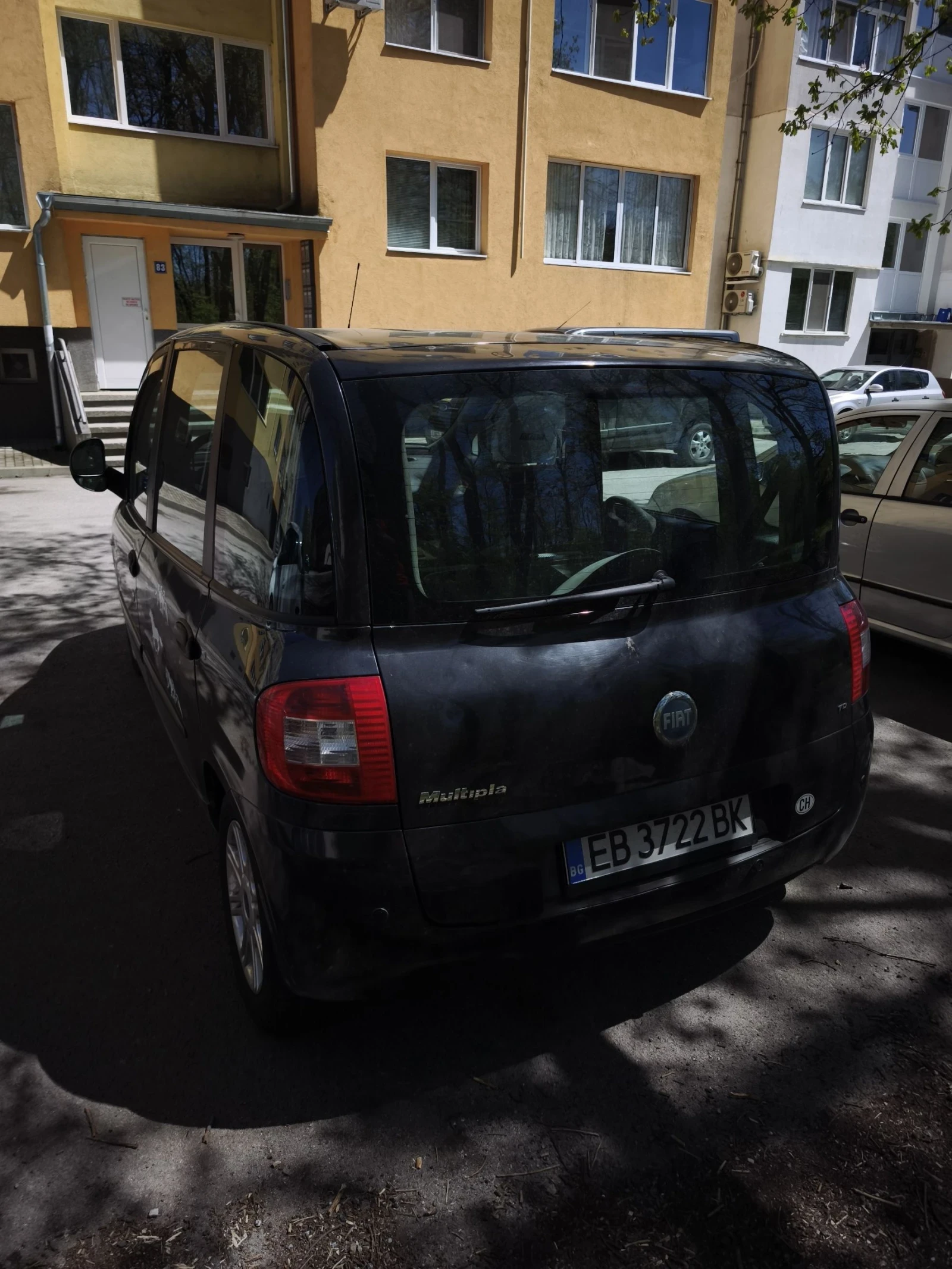 Fiat Multipla 1.9 JTD, снимка 4 - Автомобили и джипове - 54594943