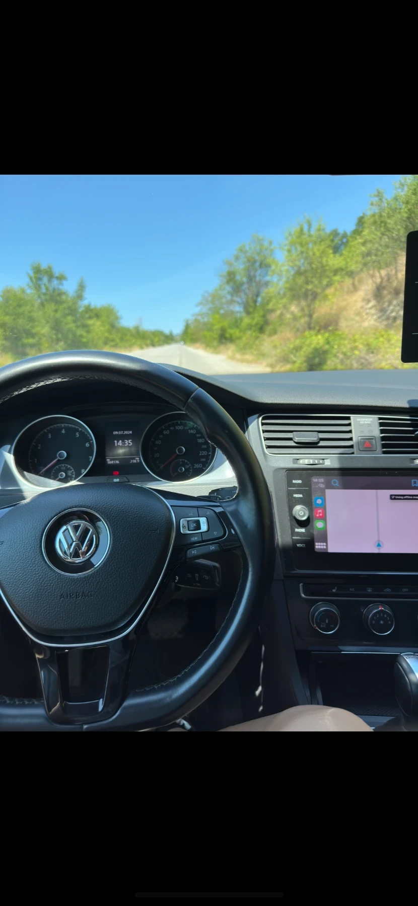 VW Golf Vw golf 7.5 1.5 tgi, снимка 7 - Автомобили и джипове - 55318874