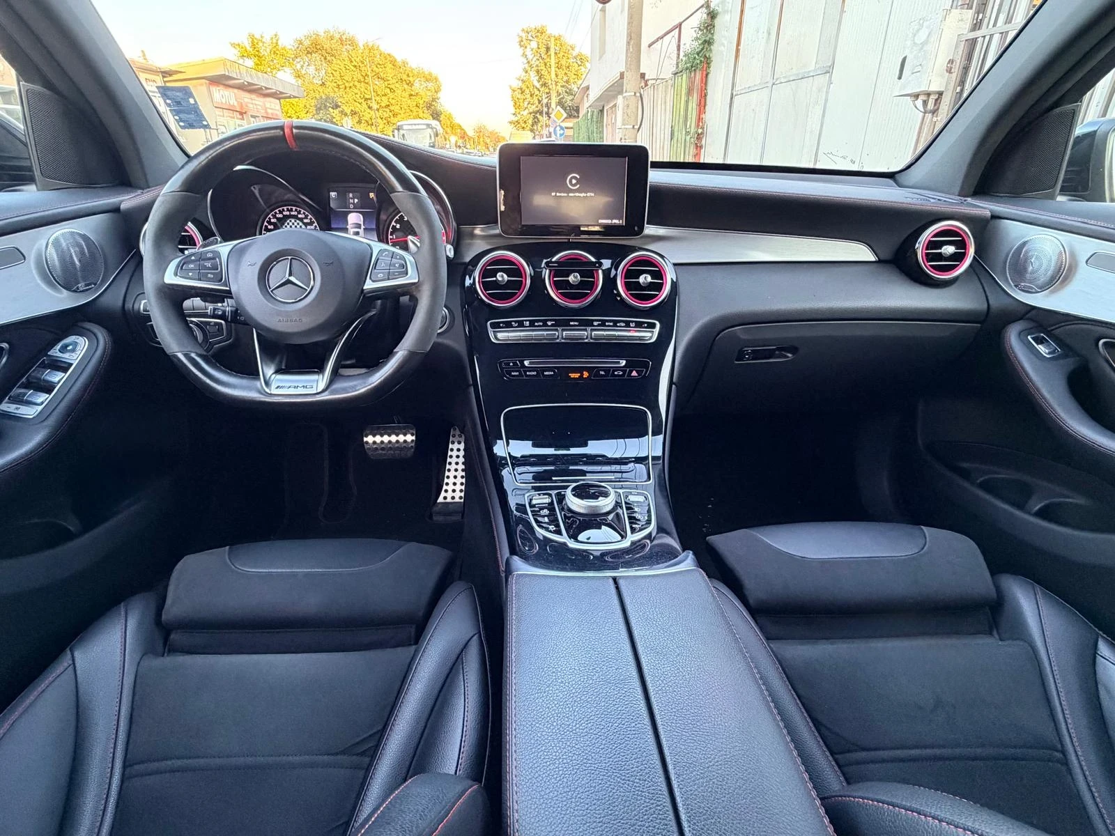 Mercedes-Benz GLC 43 AMG GLC-43-AMG-Coupe 4MATIC / DISTRONIC / BURMESTER , снимка 13 - Автомобили и джипове - 55722774