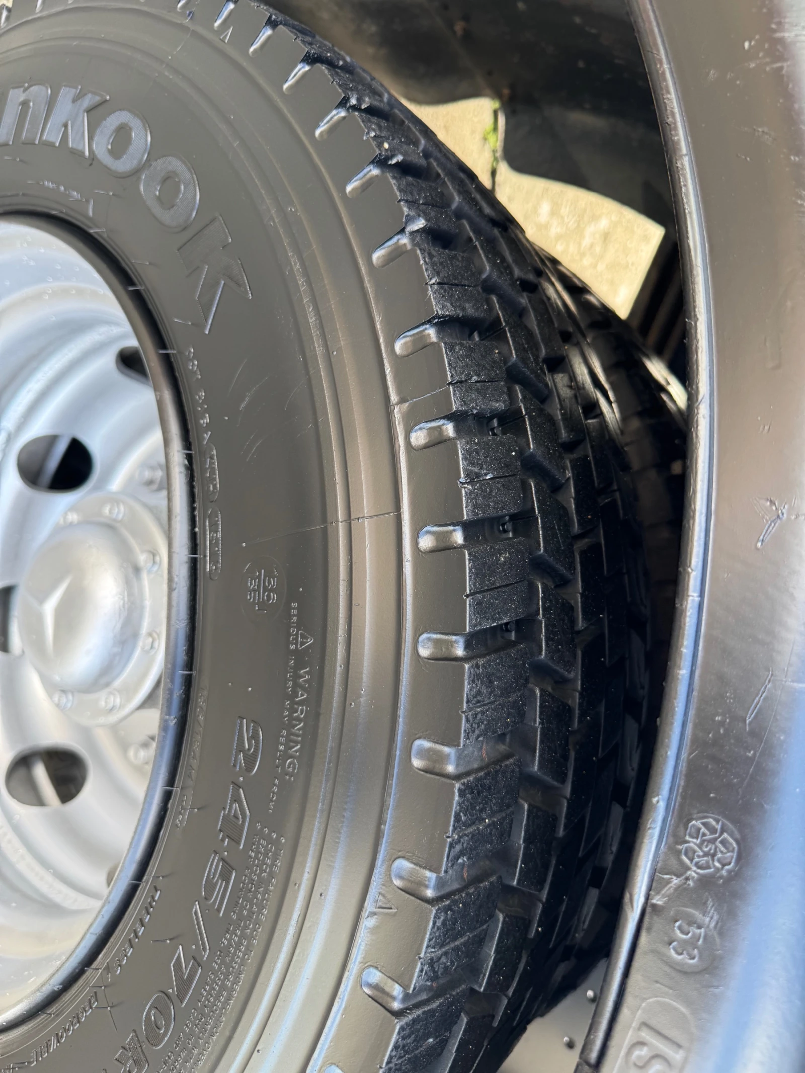 Mercedes-Benz 1114 HIAB 071 , тристранен самосвал - изображение 9