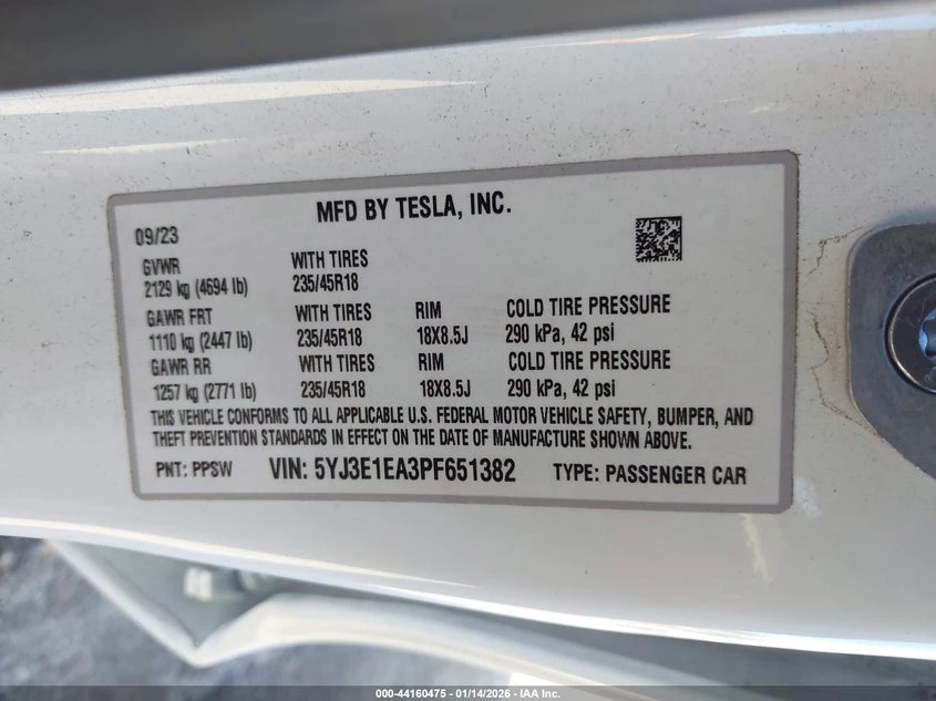 Tesla Model 3 Rear-Wheel Drive, снимка 9 - Автомобили и джипове - 53906539