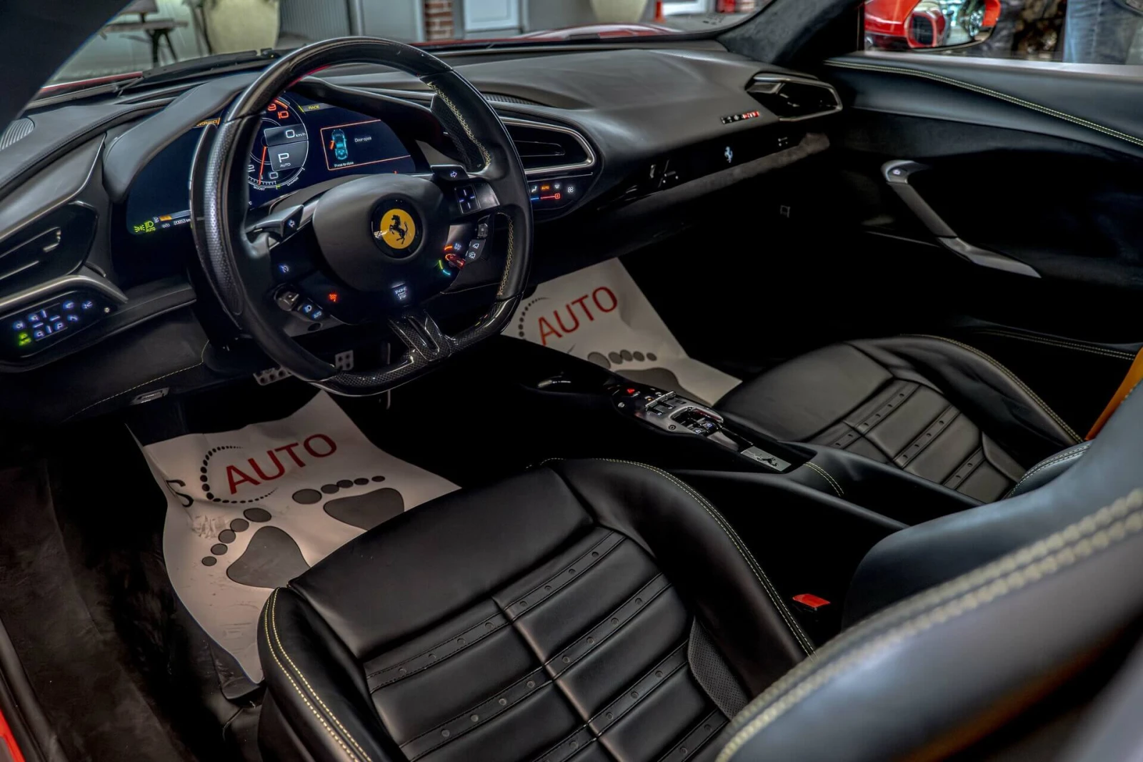 Ferrari 296GTB Fiorano/JBL/Lift/Камера/Керамика/, снимка 7 - Автомобили и джипове - 54071830