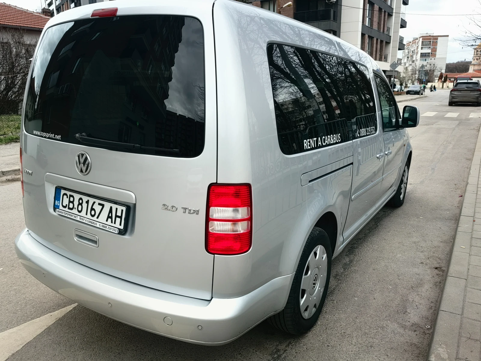 VW Caddy Дълга база 6+ 1 първи собственик, снимка 3 - Автомобили и джипове - 54171582