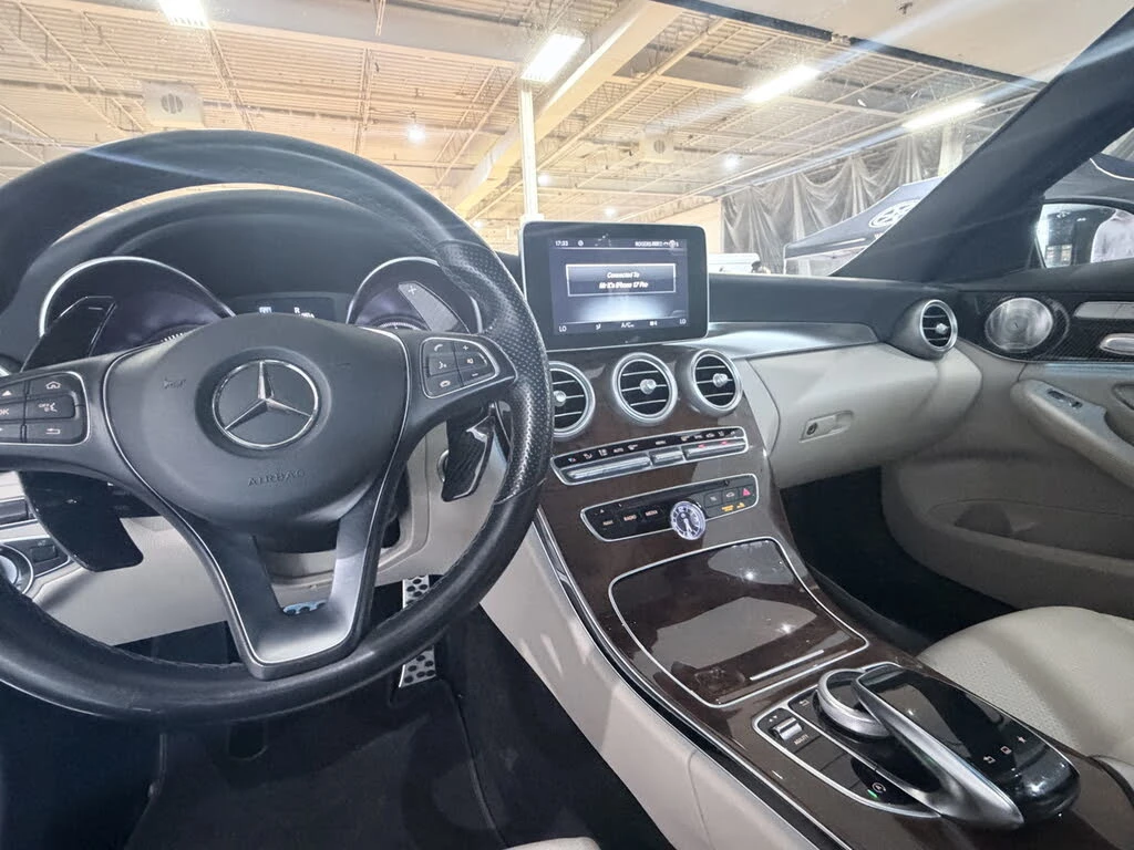Mercedes-Benz C 300 4MATIC AMG PACK* BURMESTER* ПОДГРЕВ* PANORAMA* , снимка 9 - Автомобили и джипове - 54969438