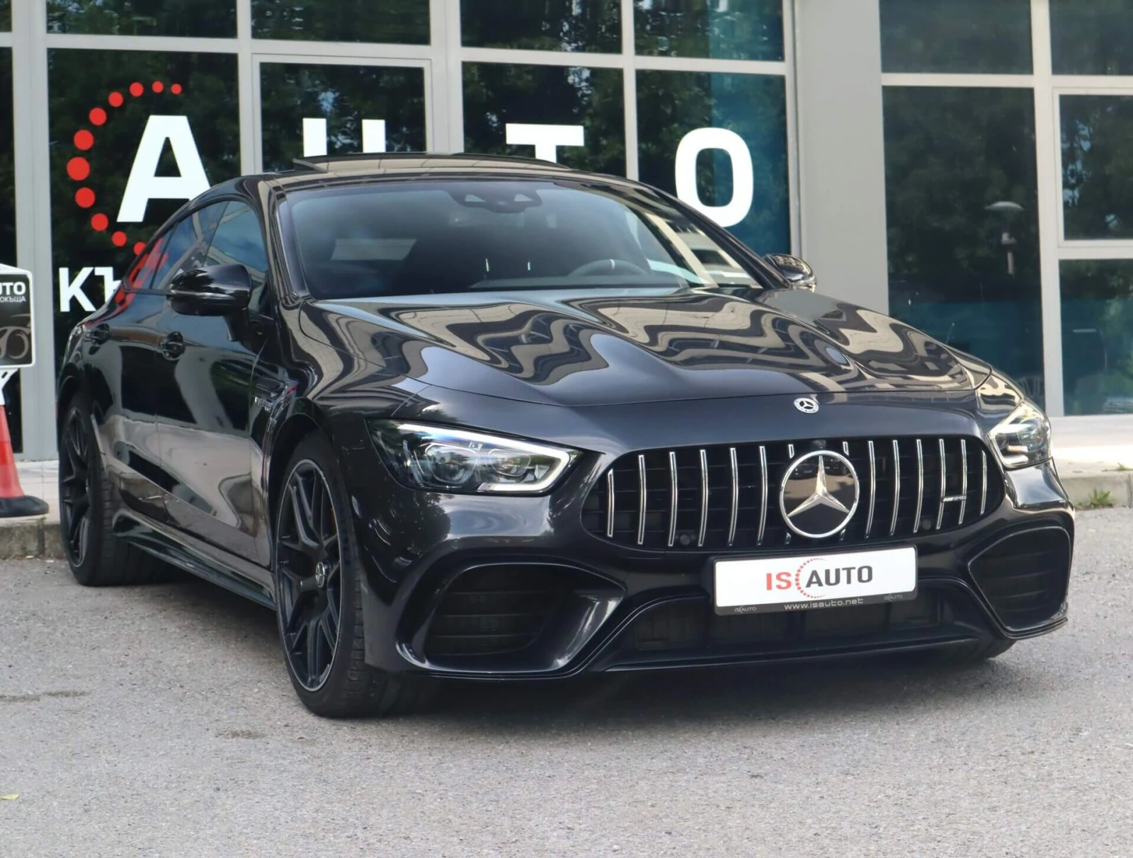 Mercedes-Benz AMG GT 63s/4Matic/Керамика/Карбон/Burmester/HuD/Камера 36, снимка 3 - Автомобили и джипове - 55039017