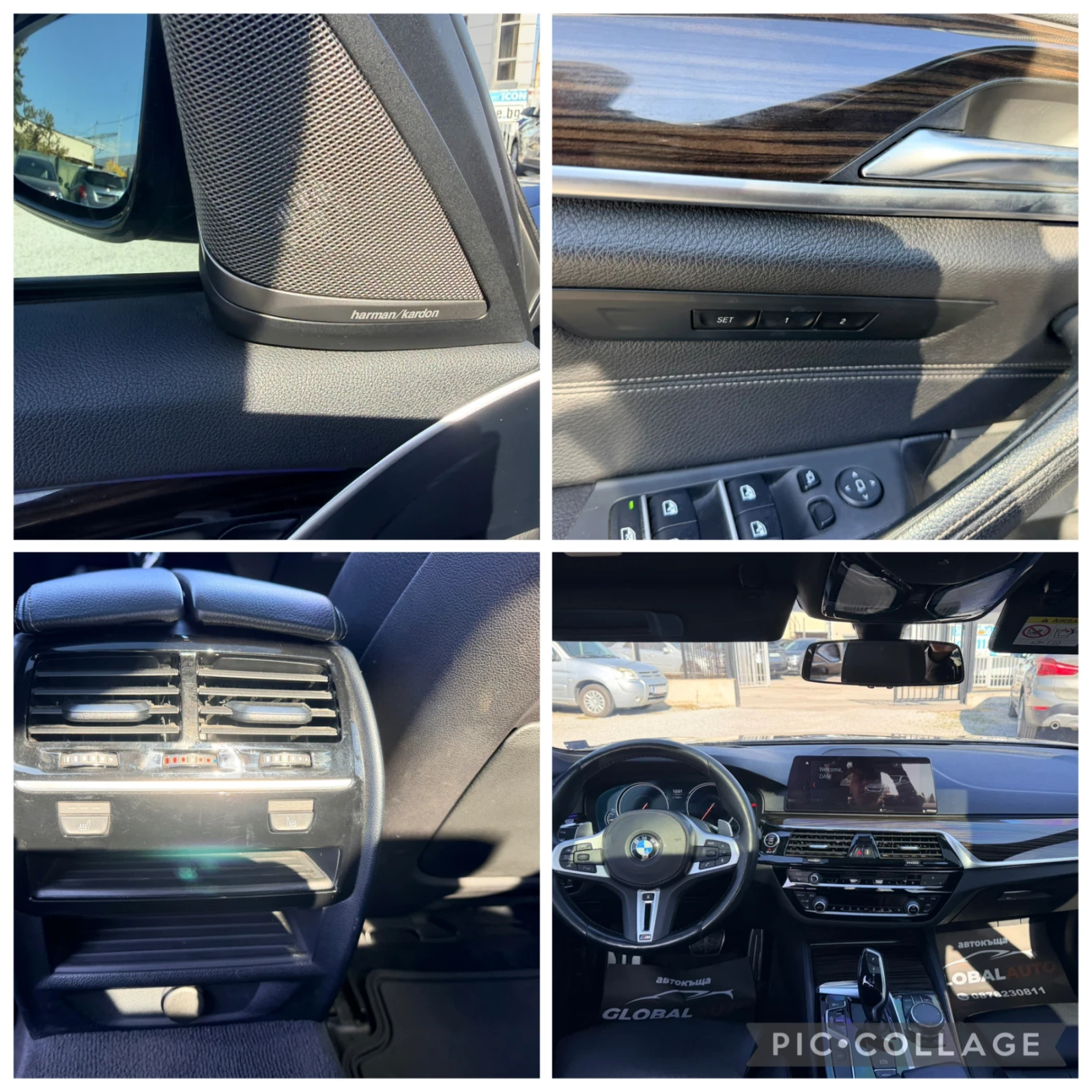 BMW 530 D M Performance-SOFT CLOSE Head-up Harman Kardon | Mobile.bg � ����������� 12