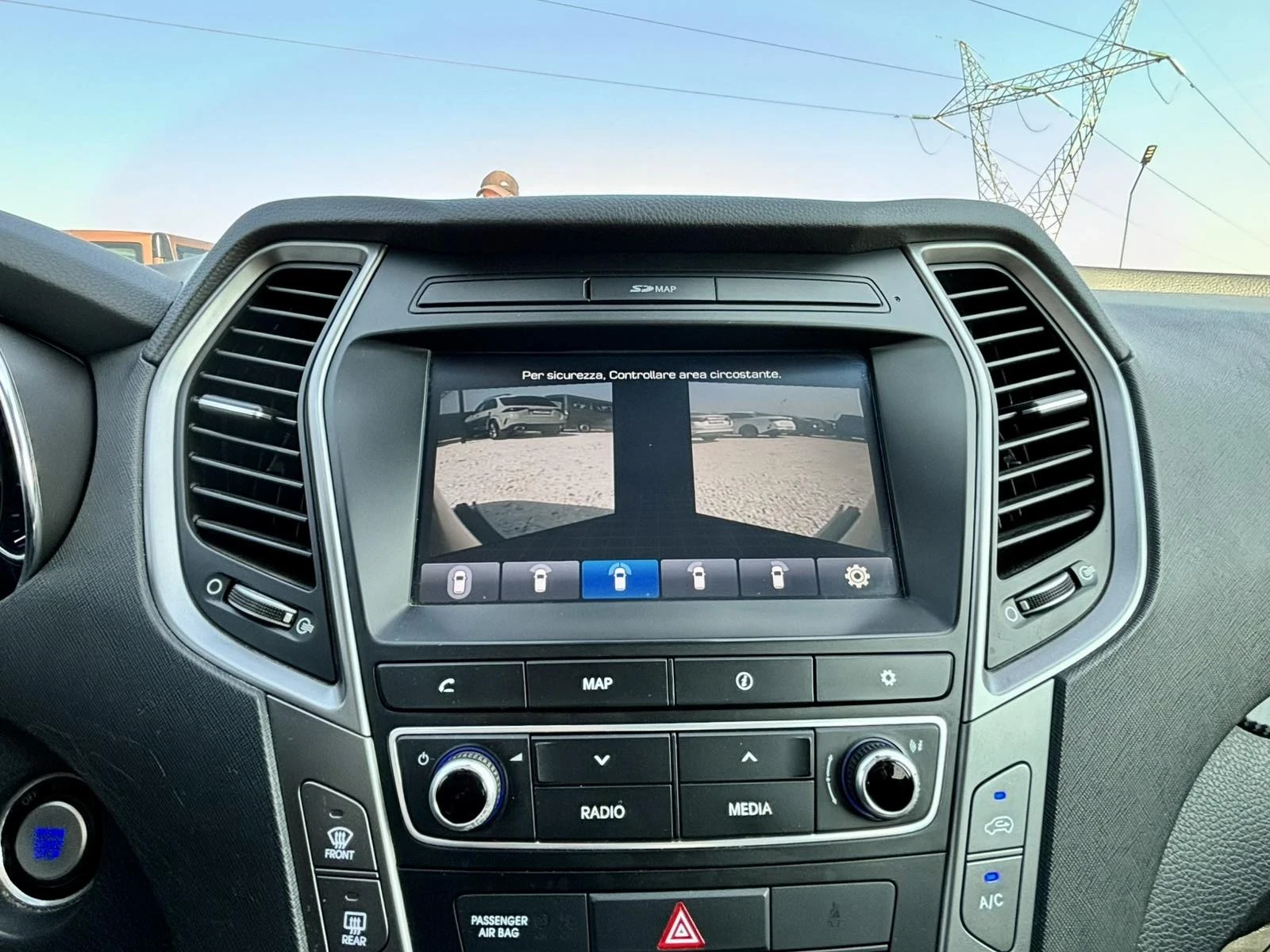 Hyundai Santa fe 2.2D/4X4/FACE/PODGREV/MAXX FULL, снимка 13 - Автомобили и джипове - 53750504