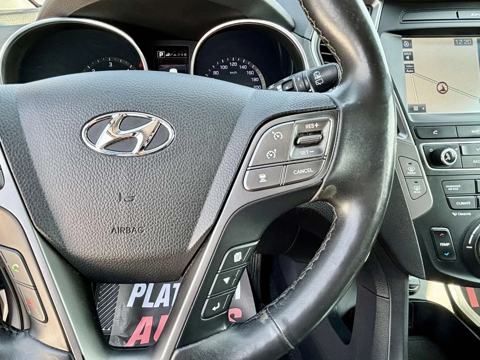 Hyundai Santa fe 2.2D/4X4/FACE/PODGREV/MAXX FULL, снимка 14 - Автомобили и джипове - 53750504