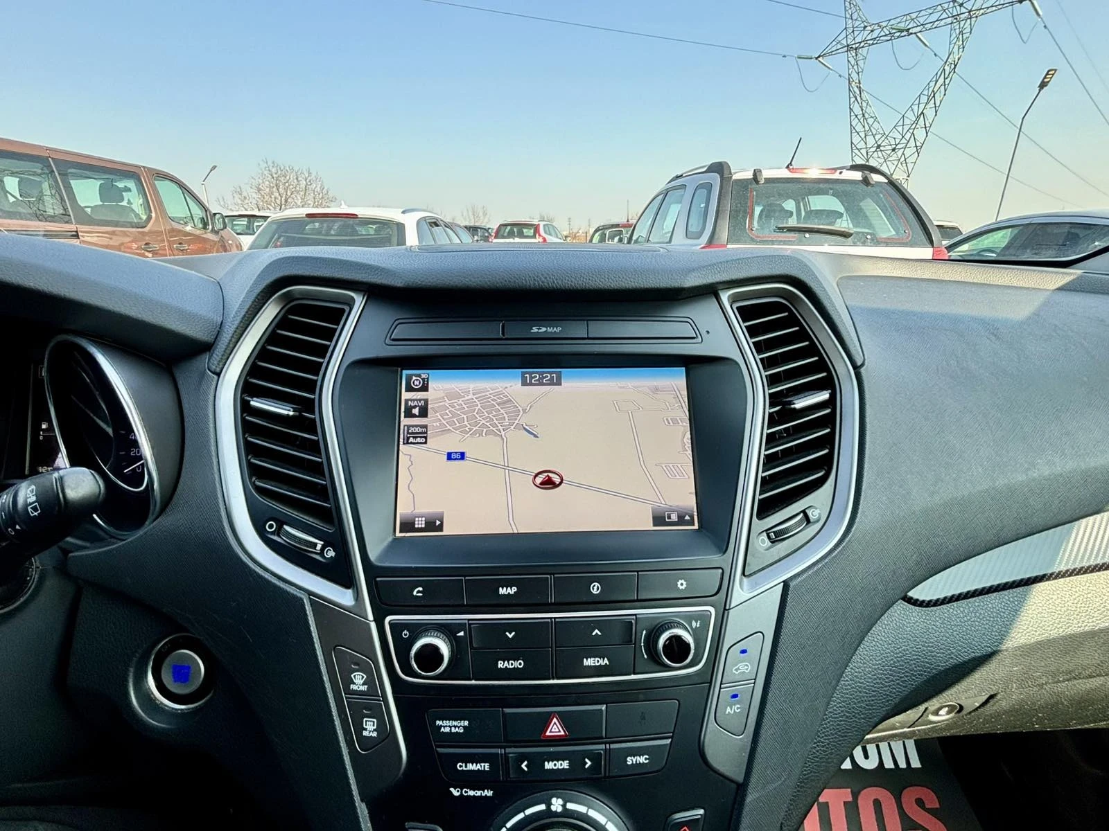 Hyundai Santa fe 2.2D/4X4/FACE/PODGREV/MAXX FULL, снимка 11 - Автомобили и джипове - 53750504