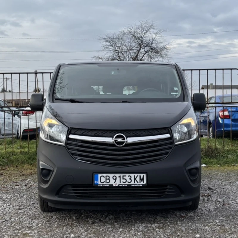 Opel Vivaro 8+ 1 МЕСТА; КЪСА БАЗА; 1.6 125 к.с.; Start-Stop;, снимка 1 - Бусове и автобуси - 48619166