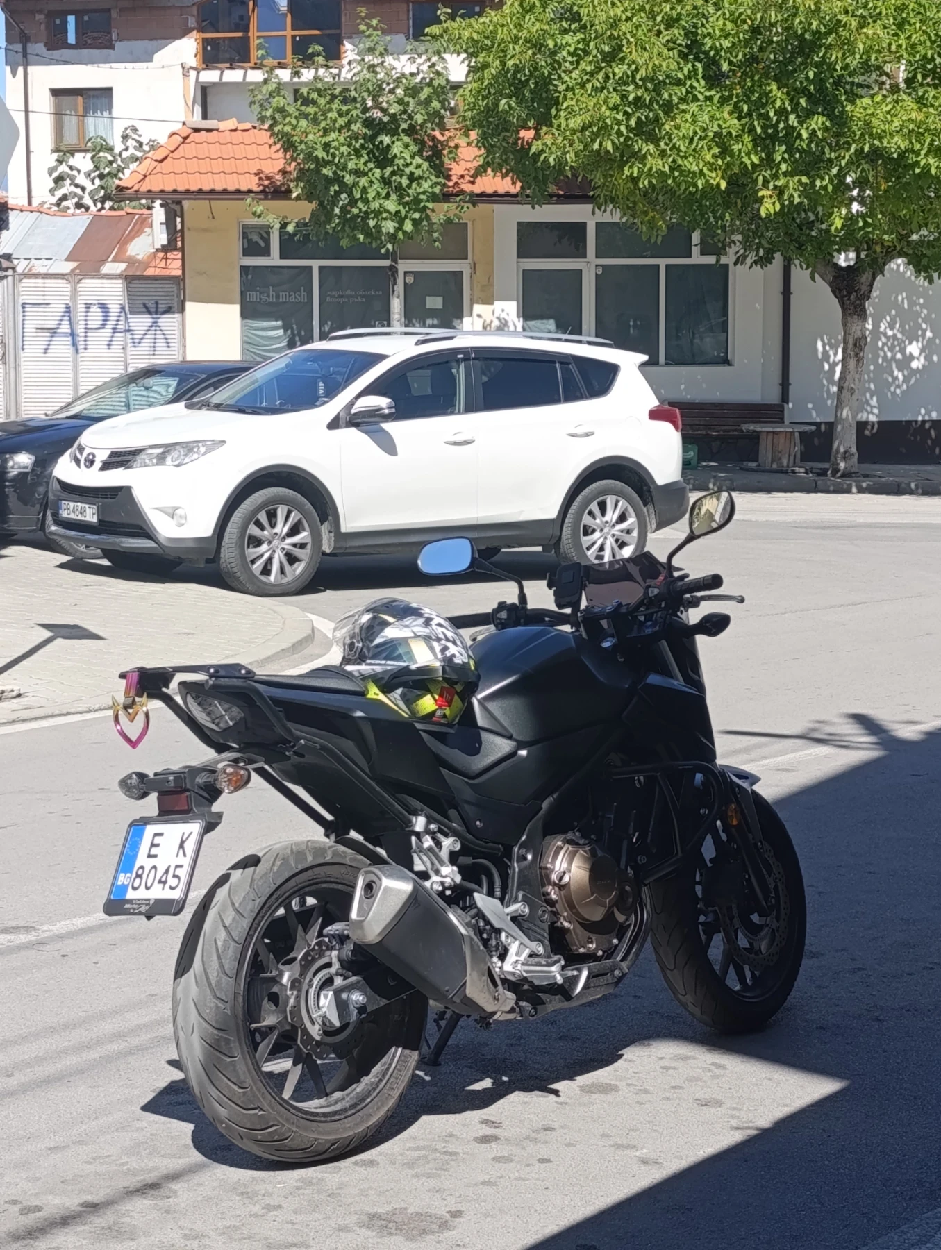 Honda Cb 500FA ABS A2 Регистрирана! Обслужена! , снимка 11 - Мотоциклети и мототехника - 54543358