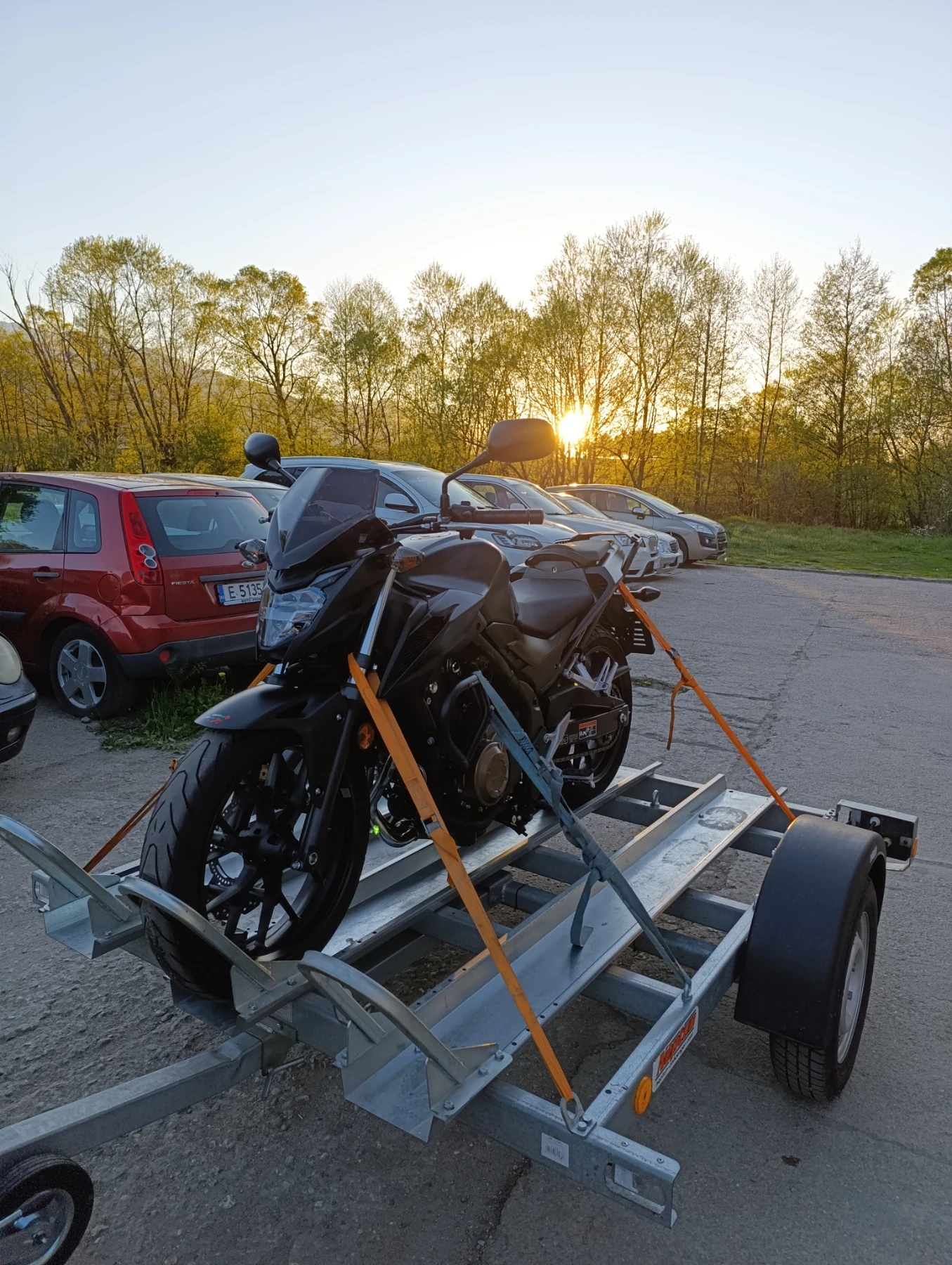 Honda Cb 500FA ABS A2 Регистрирана! Обслужена! , снимка 2 - Мотоциклети и мототехника - 54543358