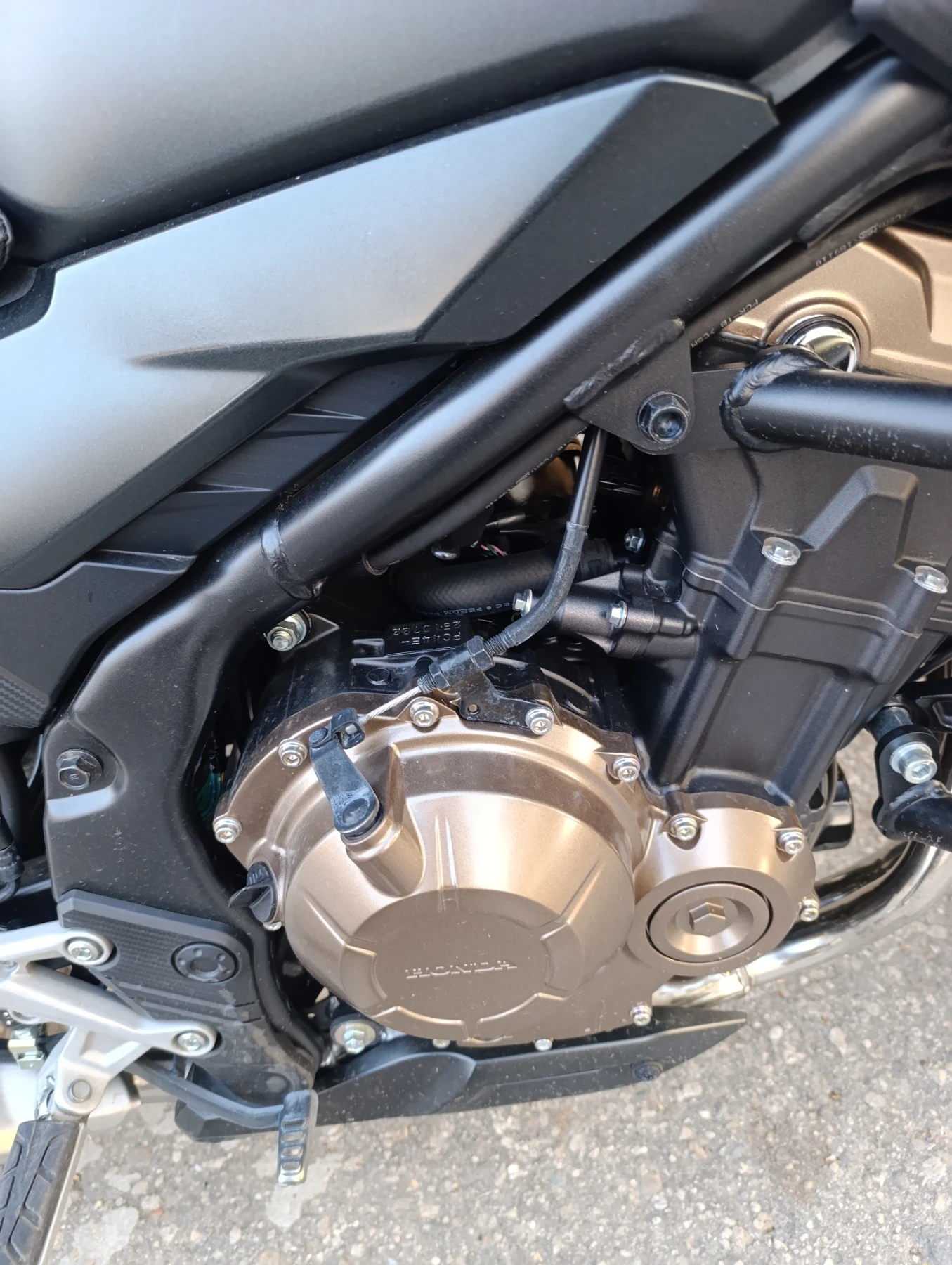 Honda Cb 500FA ABS A2 Регистрирана! Обслужена! , снимка 7 - Мотоциклети и мототехника - 54543358