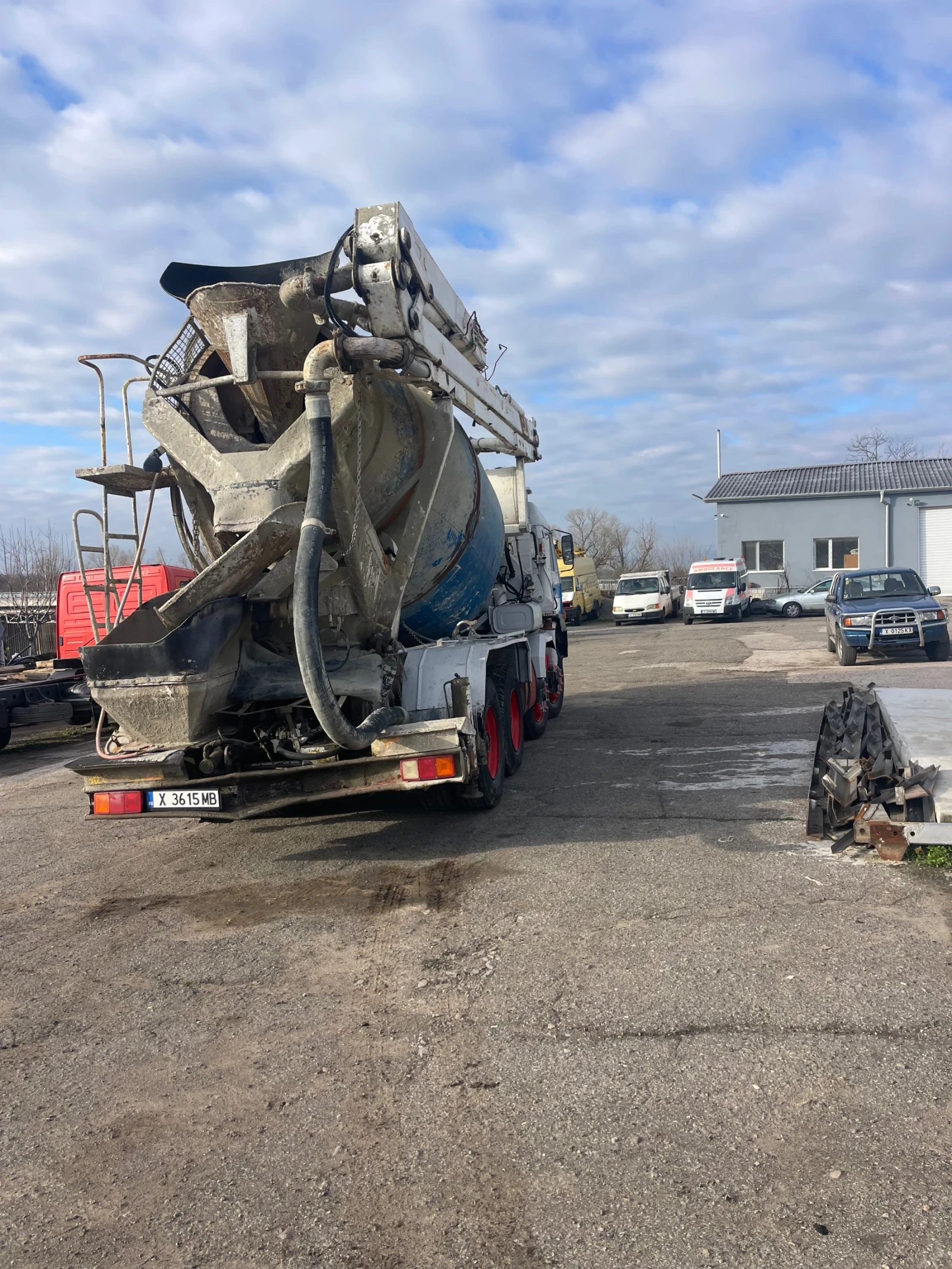 Бетон помпа Друга марка, снимка 4 - Индустриална техника - 53731165