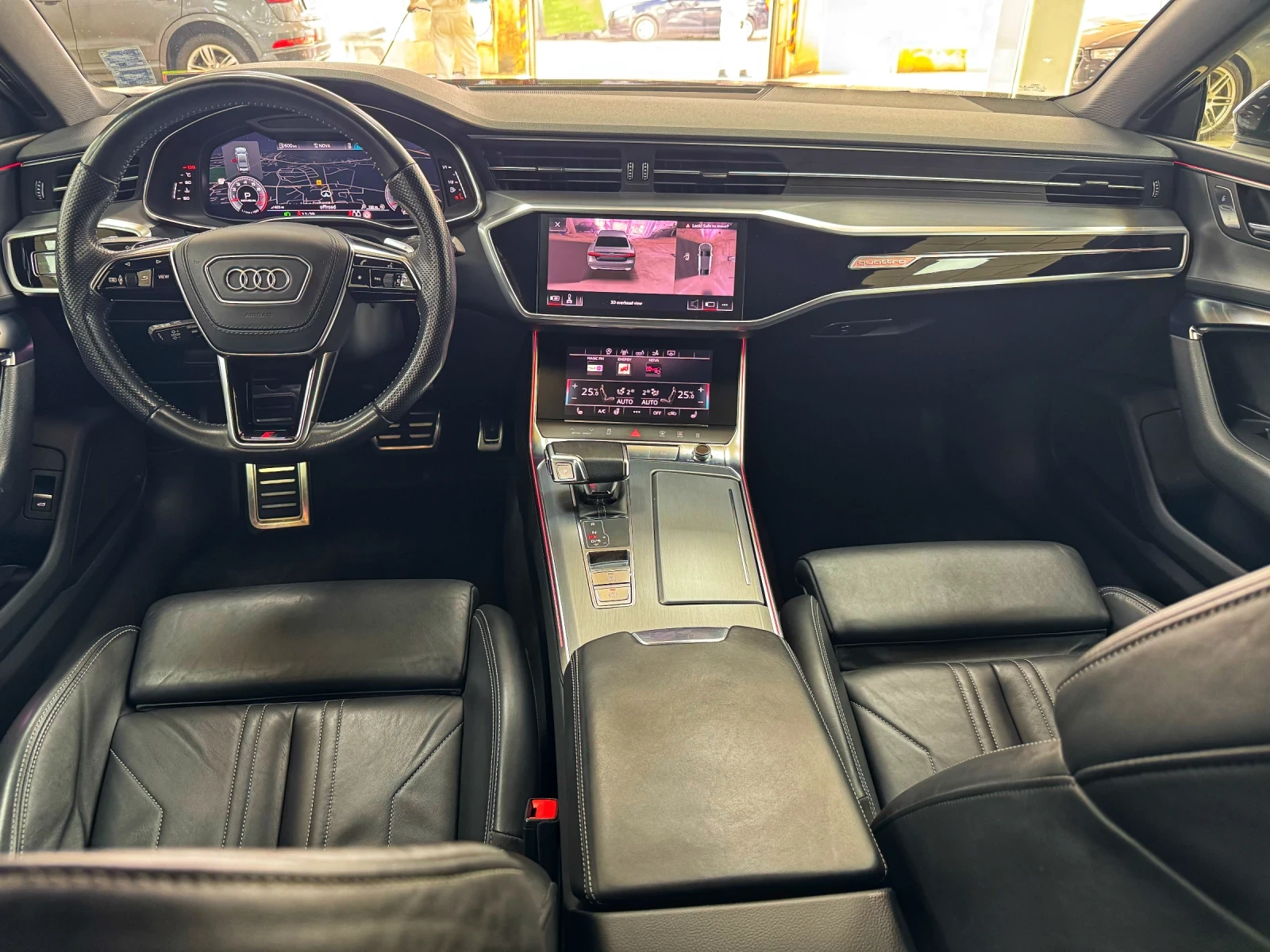 Audi A7 55TFSI/Matrix/3xS-line/AmbientLight/BlackLine/ - изображение 10