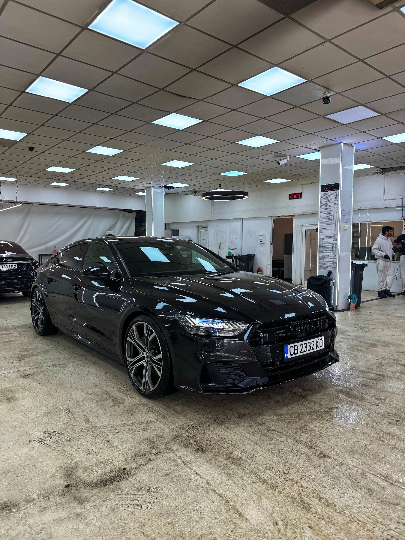 Audi A7 55TFSI/Matrix/3xS-line/AmbientLight/BlackLine/ - изображение 8