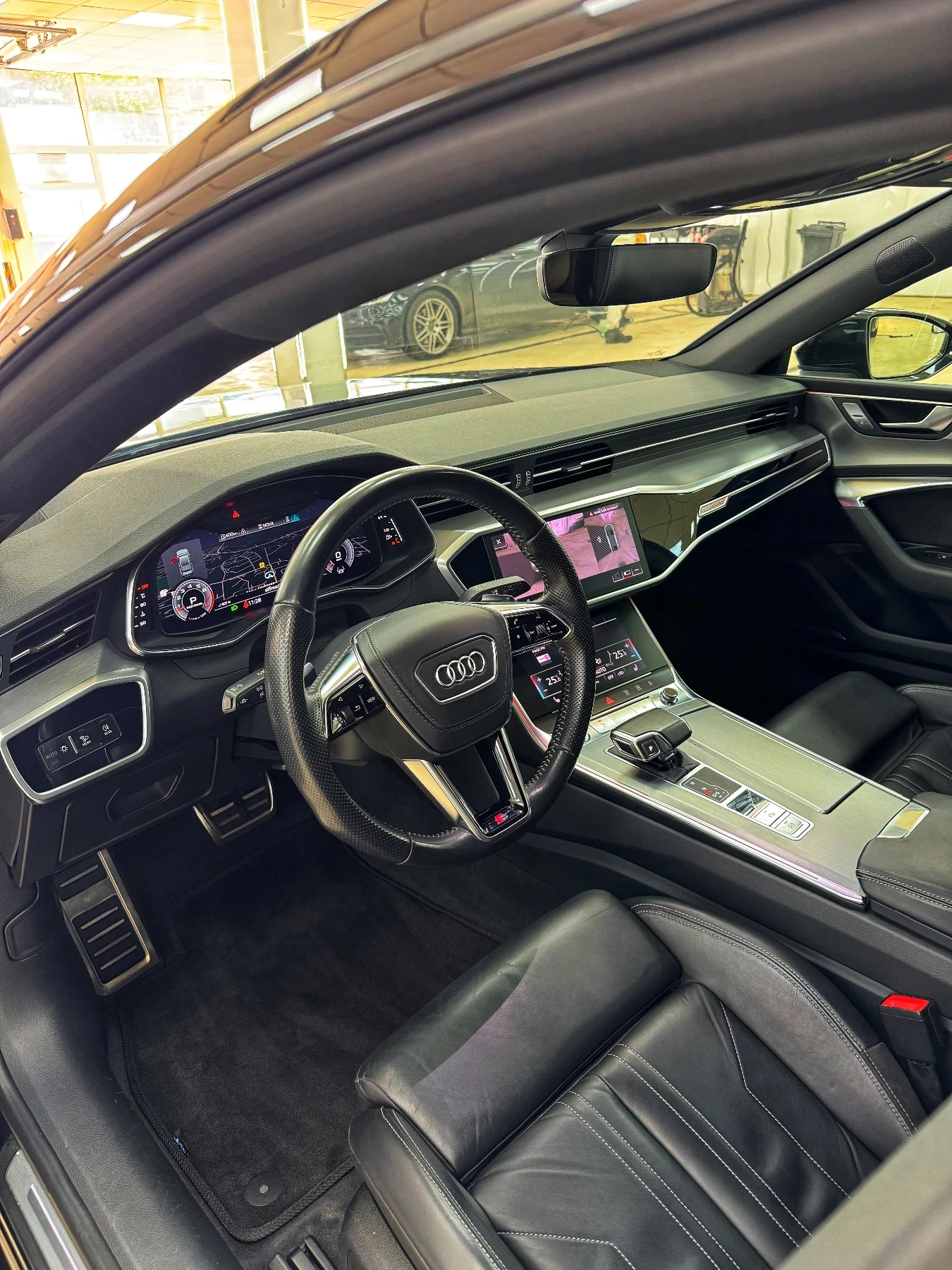 Audi A7 55TFSI/Matrix/3xS-line/AmbientLight/BlackLine/ - изображение 9