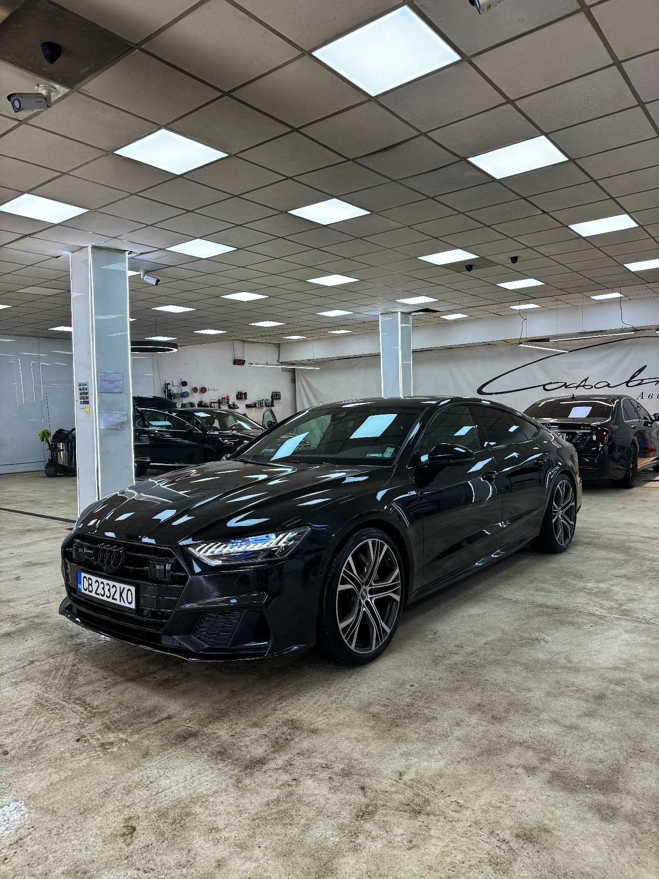 Audi A7 55TFSI/Matrix/3xS-line/AmbientLight/BlackLine/ - изображение 2